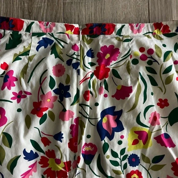 Boden Women’s Multicolor Floral A-Line Skirt - Size 6 - Picture 8 of 8